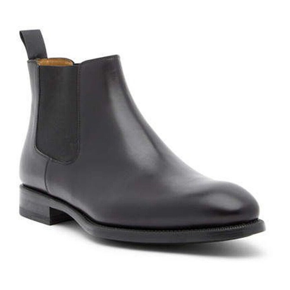 Magnanni Bonn Leather Chelsea Boot Black Size 9.5 42.5 EU 24194 DD354